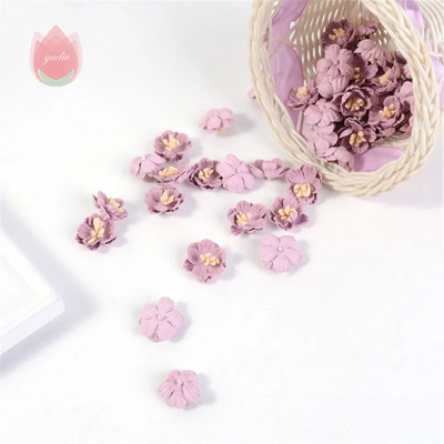 Svilena ruža Umjetno cvijeće 2 cm Lažno cvijeće za uređenje doma Vrt Vjenčanje Bračna dekoracija DIY Odjeća Dodaci za vijenac