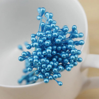 150 komada 55 mm mini prašnika ručno rađenog umjetnog cvijeća za svatove Dekoracija doma DIY dodaci za božićne spomenare