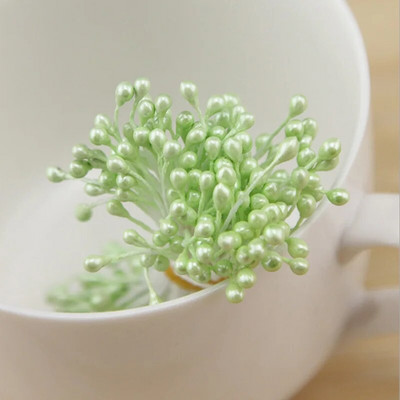 150 komada 55 mm mini prašnika ručno rađenog umjetnog cvijeća za svatove Dekoracija doma DIY dodaci za božićne spomenare