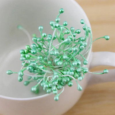 150 komada 55 mm mini prašnika ručno rađenog umjetnog cvijeća za svatove Dekoracija doma DIY dodaci za božićne spomenare