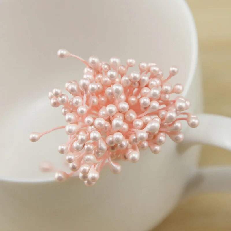 150 komada 55 mm mini prašnika ručno rađenog umjetnog cvijeća za svatove Dekoracija doma DIY dodaci za božićne spomenare