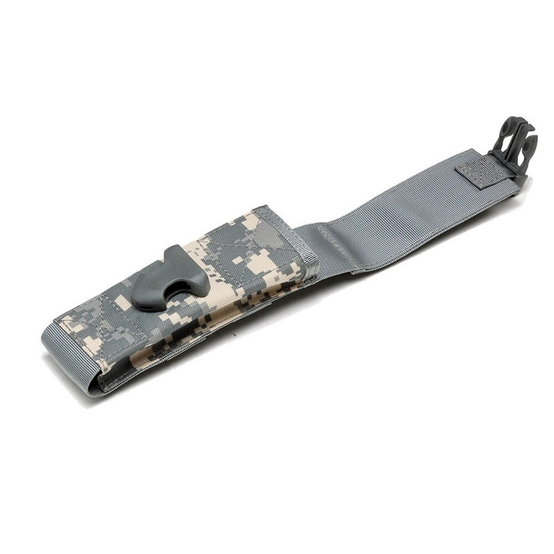 Taktička Molle torbica za svjetiljku, futrola s LED svjetiljkom, vojni paket oko struka, kampiranje na otvorenom, paket pribora za lov, EDC torba za alat