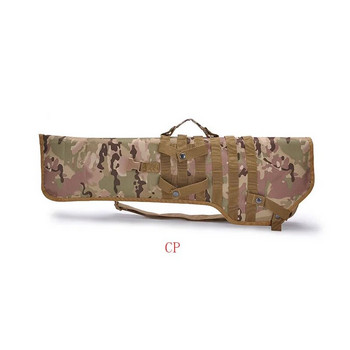 Калъф за ножница за тактическа пушка 34-инчова чанта за носене на рамо за пушка Кобур за ловно оръжие Еърсофт Военна раница за армейски пистолет