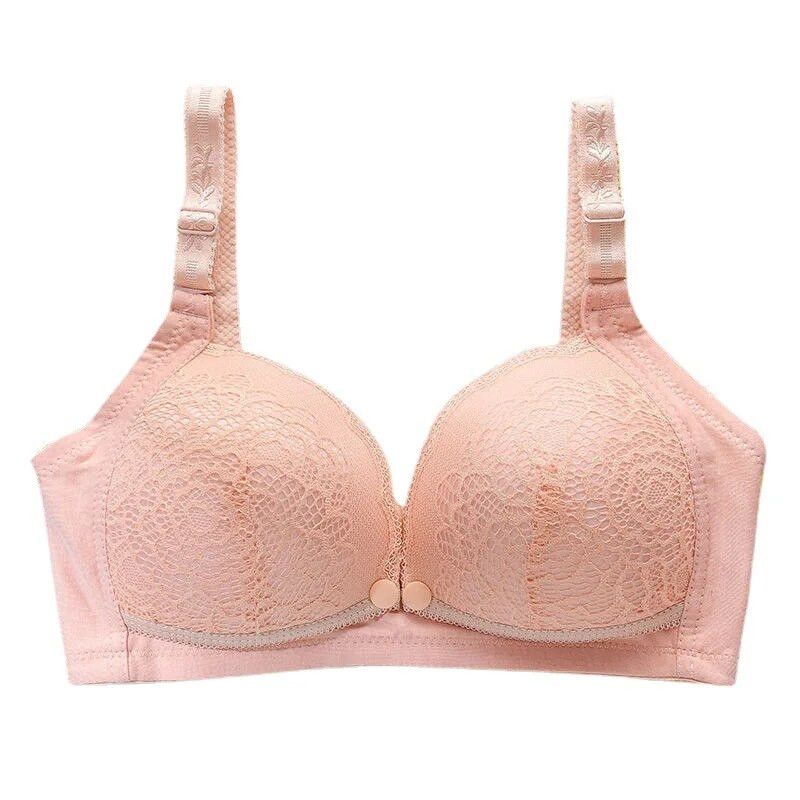 Pamučni grudnjak za dojenje Ljetni prozračni grudnjaci za dojenje za žene Trudnički grudnjak Plus veliki grudnjak za lako hranjenje bez žice