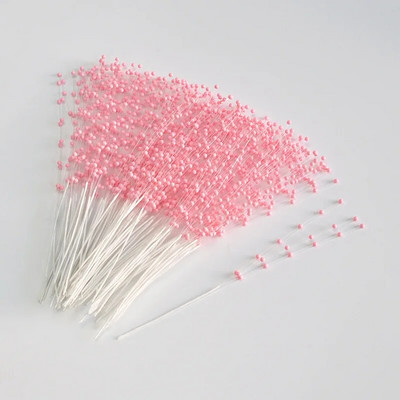 YOMDID 20 kom./lot 4 mm biserni cvjetni stabljika perle vijenac sprejevi Svadbeni buket svadbena zabava Buket umjetnog cvijeća Dekoracija doma