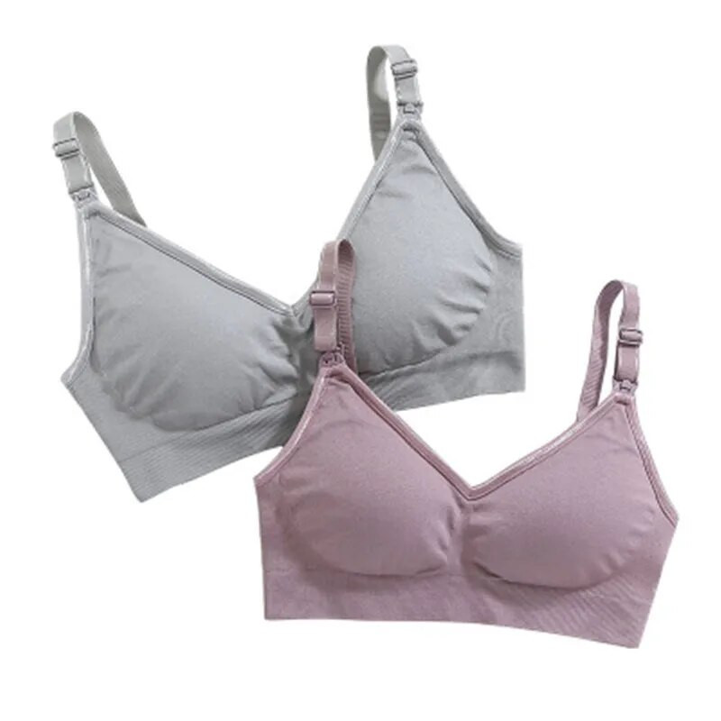 Push Up barošana Apakšveļa Grūtniecēm Apģērbi Barojošām Sieviešu Krūšturiem Grūtnieču Apģērbi 5 Krāsas Barošanas krūšturis gulēšanai