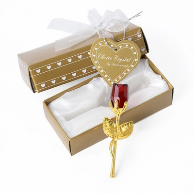 Darovi za Valentinovo za djevojku Kristalna ruža Umjetni cvijet Vječna ljubav Cvijeće za godišnjicu Potrepštine za vjenčanje