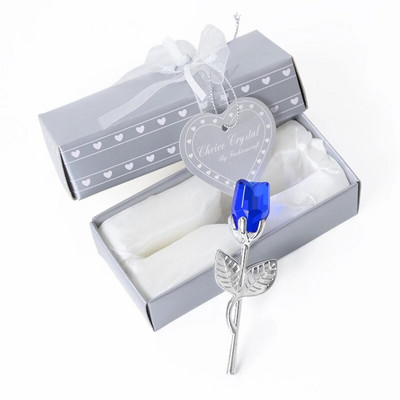 Darovi za Valentinovo za djevojku Kristalna ruža Umjetni cvijet Vječna ljubav Cvijeće za godišnjicu Potrepštine za vjenčanje