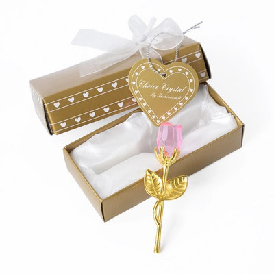 Darovi za Valentinovo za djevojku Kristalna ruža Umjetni cvijet Vječna ljubav Cvijeće za godišnjicu Potrepštine za vjenčanje