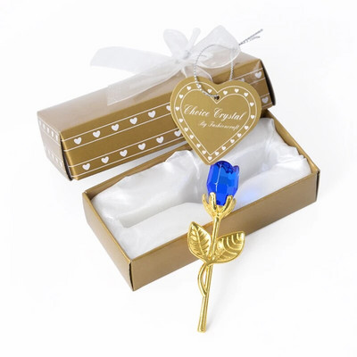 Darovi za Valentinovo za djevojku Kristalna ruža Umjetni cvijet Vječna ljubav Cvijeće za godišnjicu Potrepštine za vjenčanje