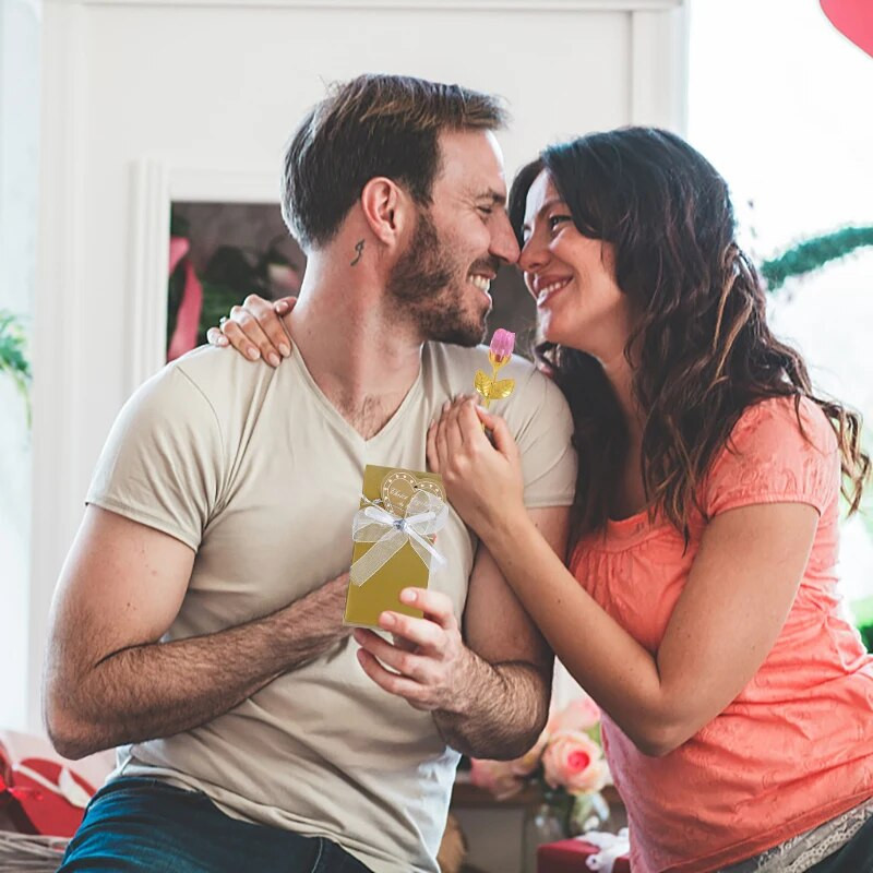 Darovi za Valentinovo za djevojku Kristalna ruža Umjetni cvijet Vječna ljubav Cvijeće za godišnjicu Potrepštine za vjenčanje