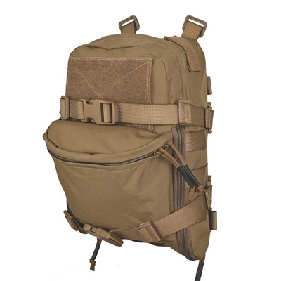 Мини хидратираща чанта Тактическа раница Water Bladder Carrier MOLLE YKK Zipper Pouch Военна ловна чанта 500D найлон Спорт на открито