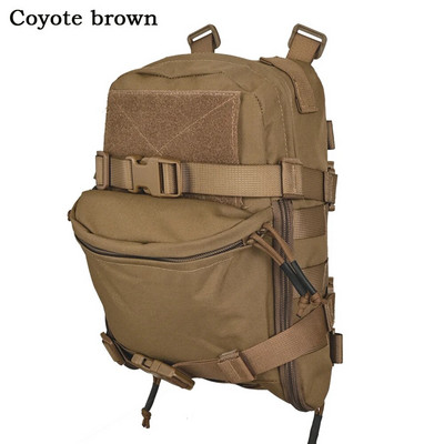 Mini mitrināšanas soma, taktiskā mugursoma, ūdens urīnpūšļa turētājs MOLLE YKK rāvējslēdzēja maisiņš Militārā medību soma 500D neilona āra sportam