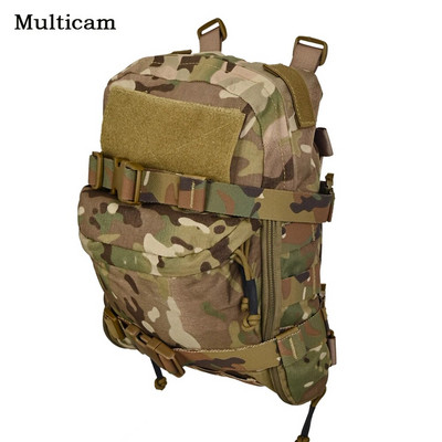 Mini mitrināšanas soma, taktiskā mugursoma, ūdens urīnpūšļa turētājs MOLLE YKK rāvējslēdzēja maisiņš Militārā medību soma 500D neilona āra sportam