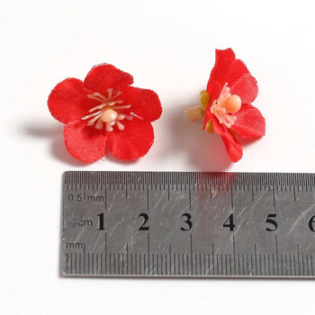 50/100Pcs Mini Artificial Flowers Fake Flowers Head for Home Decor Στολισμός γάμου DIY Craft στεφάνι δώρου