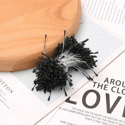 400db 5mm fehér porzós matt kézzel készített művirágok esküvői bulihoz lakberendezési tárgyak barkácsolás virágfüzér kézműves kiegészítők