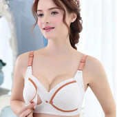 Pamučni grudnjak za dojenje Ljetni prozračni grudnjaci za dojenje za žene Trudnički grudnjak Plus veliki grudnjak za lako hranjenje bez žica