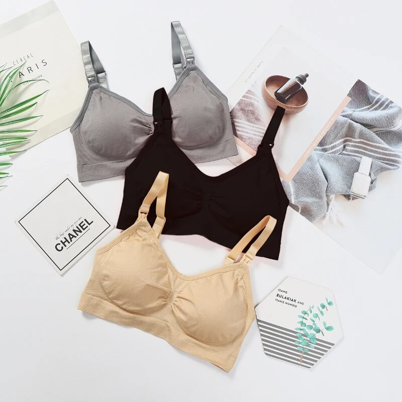 Podesivi bešavni grudnjak za dojilje veće veličine Prozračni ženski grudnjak za dojenje Visokokvalitetno donje rublje Odjeća za trudnice Push Up