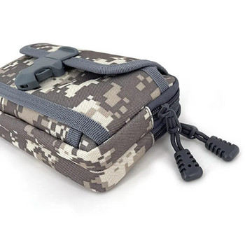 Military Camouflage Molle Pouch Tactical Belt Waist Pack Πορτοφόλι εξωτερικού χώρου Πορτοφόλι Πακέτο Utility Τσάντα EDC για τηλέφωνο 6,5\'\' Τσάντα κυνηγιού