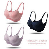 Odjeća za trudnice Grudnjak za dojenje bez žica Grudnjaci za dojenje Trudnice Donje rublje za trudnice Bešavni grudnjak