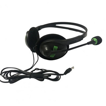 Ακουστικά Smooth Communication Superior Sound Ενσύρματο ακουστικό με μικρόφωνο συμβατό με HD για επικοινωνία υπολογιστή/laptop/υπολογιστή