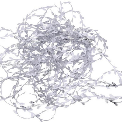 20 metara (2 role) svileno lišće, umjetne biljke, loza, bršljan, vijenac od ratana, lišće, svadbeni dekor, lažne biljke, vjenčani dodaci