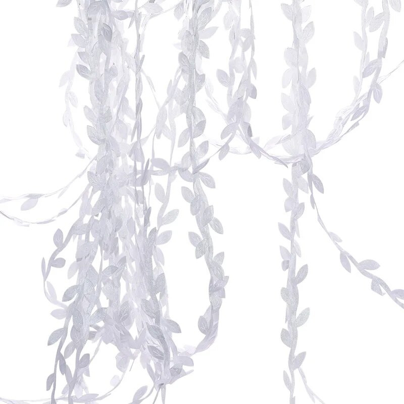 20 metara (2 role) svileno lišće, umjetne biljke, loza, bršljan, vijenac od ratana, lišće, svadbeni dekor, lažne biljke, vjenčani dodaci