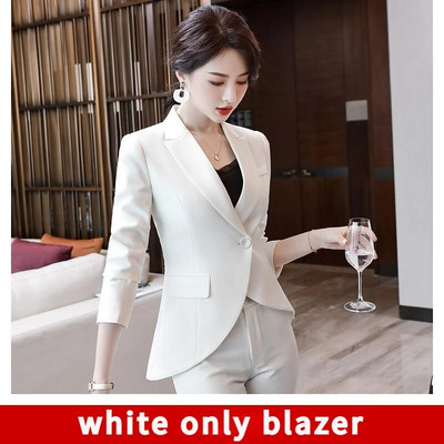 Novi ženski sako i hlače 2023 Elegantna luksuzna uredska odjeća Kompleti hlača Vrhunski modni kompleti odgovarajućih veličina