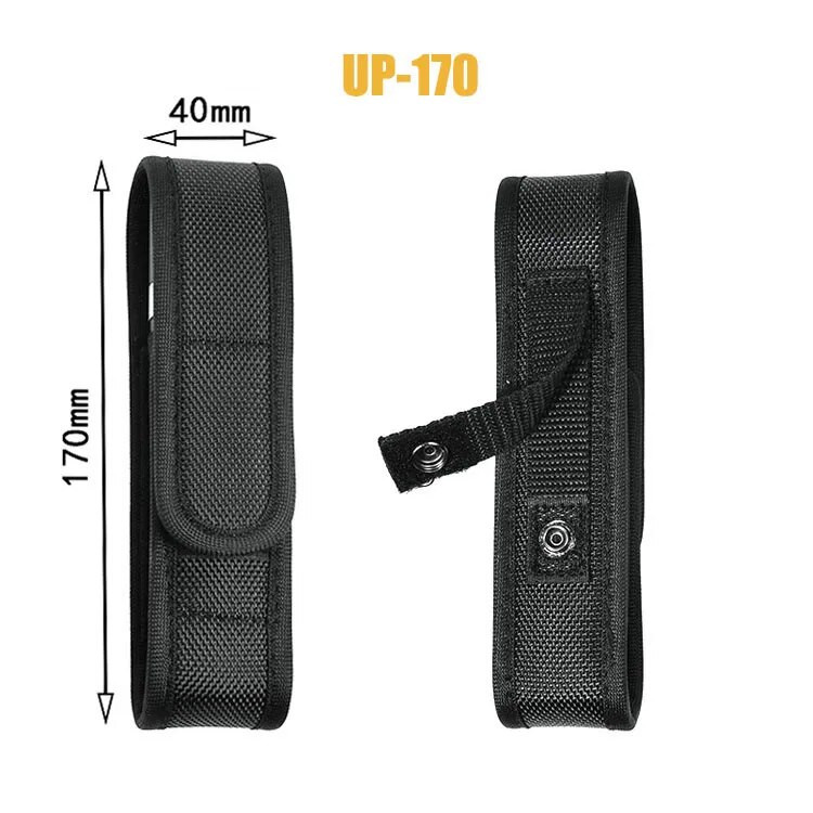 1 vnt. Taktinis žibintuvėlis Molle LED žibintuvėlis, maišelis lauke, darbas, medžioklė, stovyklavimas, žygiai, įvairūs įrankiai, sulankstomas peilio laikiklis