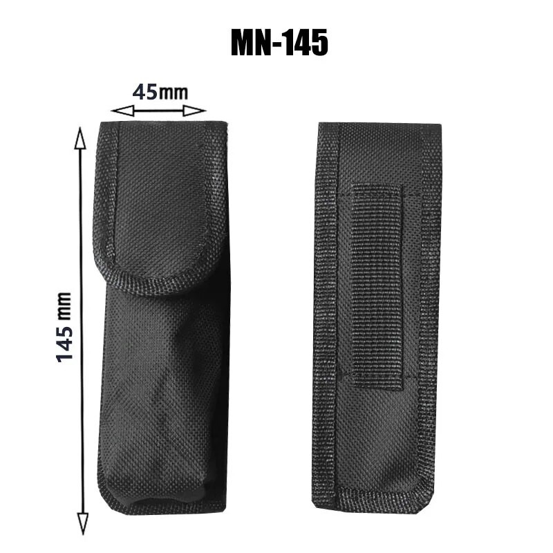 1 vnt. Taktinis žibintuvėlis Molle LED žibintuvėlis, maišelis lauke, darbas, medžioklė, stovyklavimas, žygiai, įvairūs įrankiai, sulankstomas peilio laikiklis