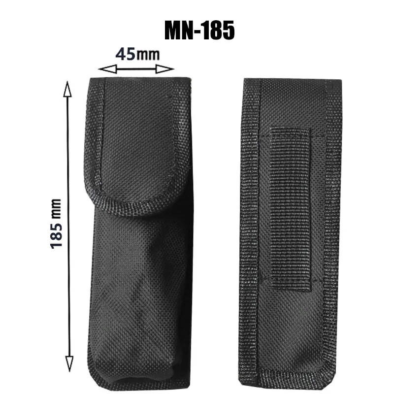 1 vnt. Taktinis žibintuvėlis Molle LED žibintuvėlis, maišelis lauke, darbas, medžioklė, stovyklavimas, žygiai, įvairūs įrankiai, sulankstomas peilio laikiklis