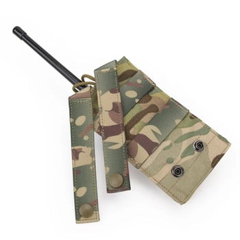 Тактически Molle Walkie Talkie Pouch Радио кобур Калъф Pocket Interphone Storage Bag Waist Belt Pack Airsoft Hunting Accessaries