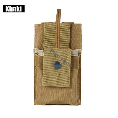 Taktička Molle Walkie Talkie Torbica Radio futrola Torbica Džepna interfonska torba za pohranu Torbica za pojas oko struka Airsoft Dodaci za lov
