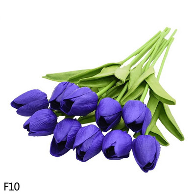 5/10 komada tulipana, umjetnog cvijeta, pravi dodir, umjetni buket, lažni cvijet za svatove, pribor za dekoraciju kućnog vrta
