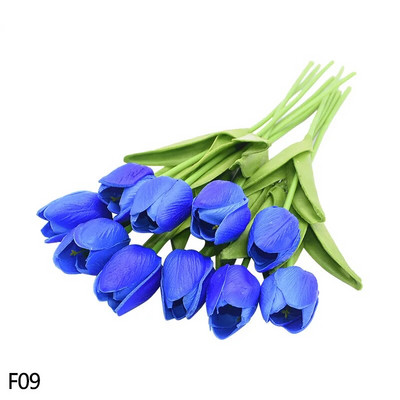 5/10 komada tulipana, umjetnog cvijeta, pravi dodir, umjetni buket, lažni cvijet za svatove, pribor za dekoraciju kućnog vrta