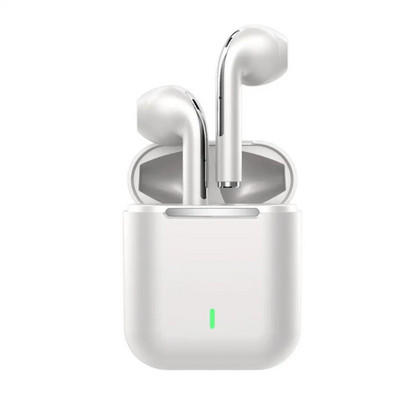 J18 bežične slušalice, sportske Bluetooth stereo pop up 5.0 zvučne slušalice s kućištem za punjenje za pametni telefon, prijenosno računalo