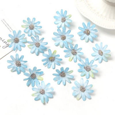 50/100 kom Umjetno cvijeće Male tratinčice Kućni deko ukrasi za vjenčanje Lažni cvijet DIY vijenac Izrada nakita Svadbeni dodaci