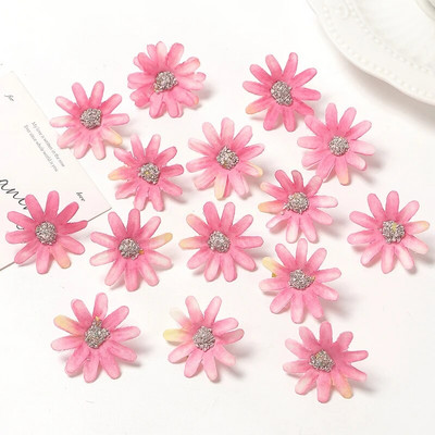 50/100 kom Umjetno cvijeće Male tratinčice Kućni deko ukrasi za vjenčanje Lažni cvijet DIY vijenac Izrada nakita Svadbeni dodaci