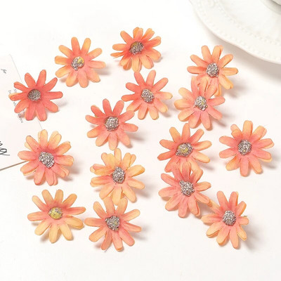 50/100 kom Umjetno cvijeće Male tratinčice Kućni deko ukrasi za vjenčanje Lažni cvijet DIY vijenac Izrada nakita Svadbeni dodaci