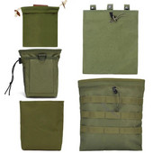 Jauns medību soma žurnāla maisiņš Militārais Airsoft Molle taktiskais jostas somas pārlādētājs Mag Dump Drop Pouch munīcijas piederumu soma