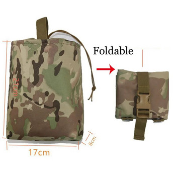 Мъжки тактически Molle Pouch Belt Waist Pack Bag Pocket Military Airsoft Ammo Bullet Recycling Pack Къмпинг Ловни аксесоари Чанти