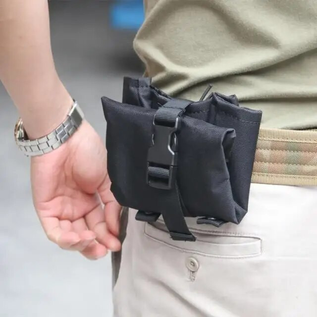 Vīriešu taktiskais Molle maisiņš jostas vidukļa soma kabatas militārā Airsoft munīcijas ložu otrreizējās pārstrādes iepakojums kempings medību aksesuāri somas