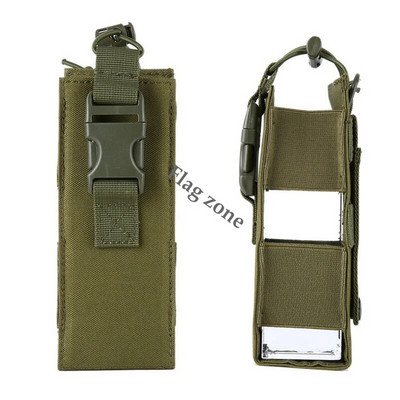Taktikai Molle kulacs táska derékcsomag katonai szabadtéri sport kemping túrázás horgász vízforraló kantin fedél tok tasak