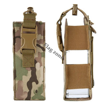 Taktikai Molle kulacs táska derékcsomag katonai szabadtéri sport kemping túrázás horgász vízforraló kantin fedél tok tasak