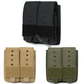 Taktičke torbice za okvire 9mm/5.56 Double Military Army Airsoft EDC 5.56 Mag Bag Pribor za lov na otvorenom Torbe oko struka