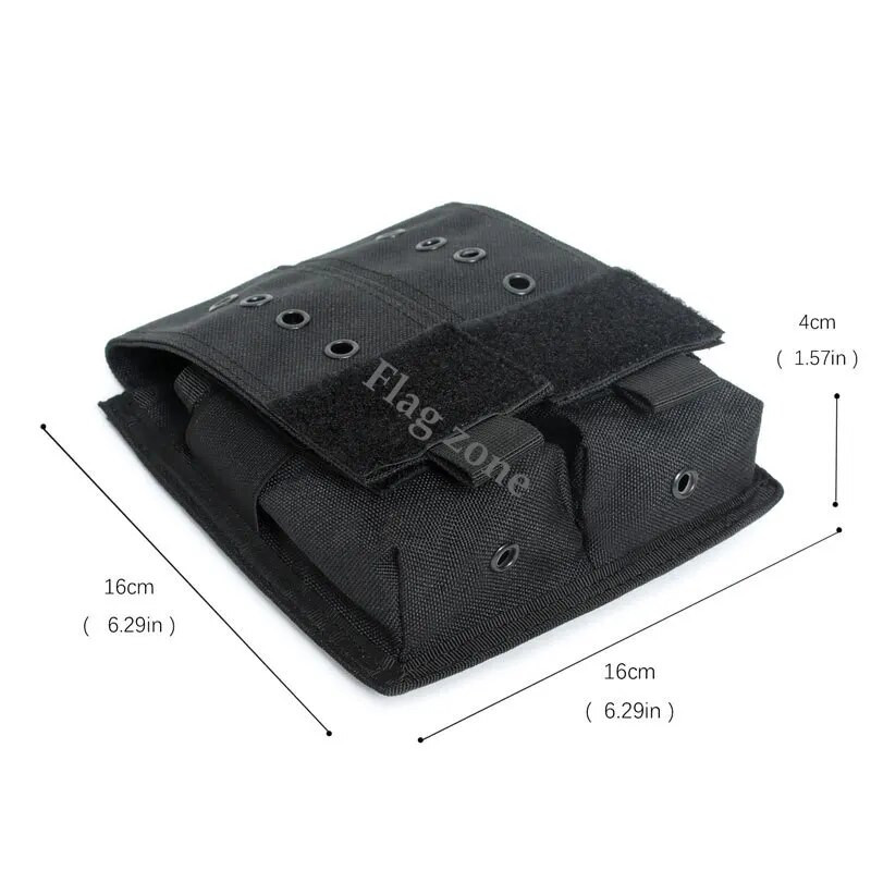 Taktičke torbice za okvire 9mm/5.56 Double Military Army Airsoft EDC 5.56 Mag Bag Pribor za lov na otvorenom Torbe oko struka