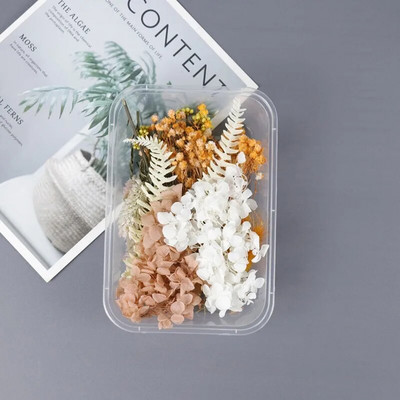 1 doboz citromszelet rózsa bimbófej levendula granulátum szárított virág barkácsolt illatos gyertya viasz szelet dekoratív keverék viráganyag kezdőlap