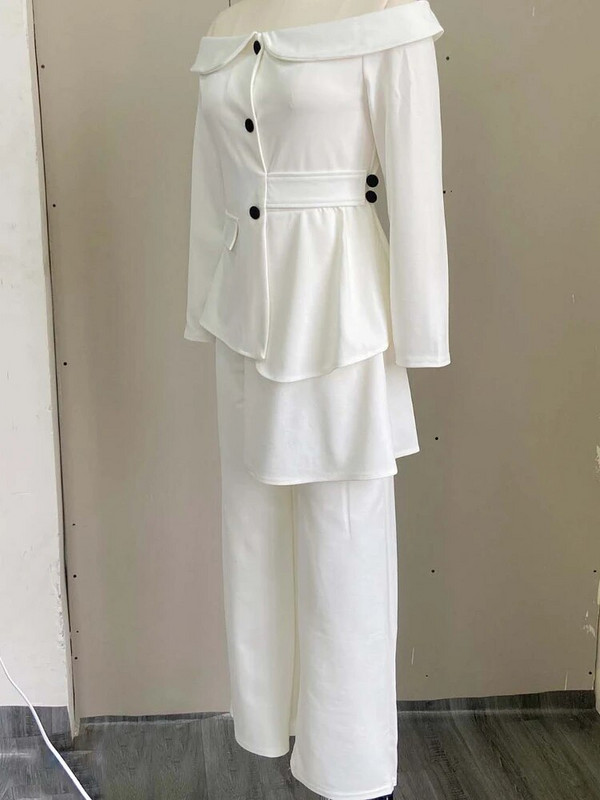 2023 nyári új irodai viselet elegáns nadrágkosztüm Női öltöny blézer nadrág dzsekivel és nadrág 2 részes szett női blézer szett