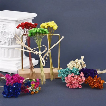 30 τμχ Αποξηραμένα λουλούδια πλήρωσης ρητίνης UV Μίνι Βραζιλίας Αστέρι Χρυσάνθεμο Λουλούδι DIY Εποξειδική Ρητίνη Καλούπι Καλούπις Τέχνης Προμήθειες κατασκευής κοσμημάτων χειροτεχνίας