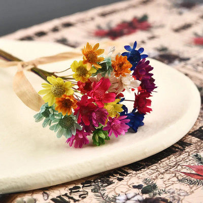 30 kom osušenog cvijeća UV smola za punilo Mini brazilska zvijezda cvijet krizanteme DIY kalup od epoksi smole Pribor za izradu nakita za umjetnost